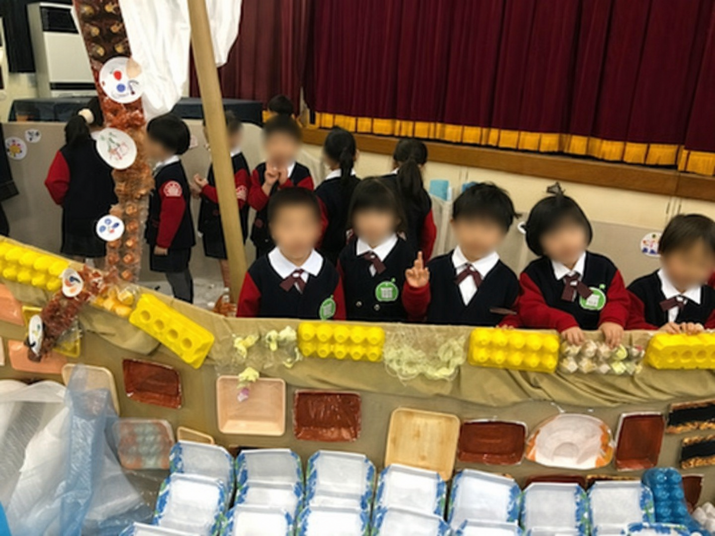 冬の園内作品展